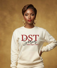 Load image into Gallery viewer, DST SOROR Embroidery Crewneck with Front pockets.