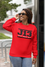 Load image into Gallery viewer, DST J13 Sweatshirt w/white script DST