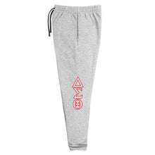 Load image into Gallery viewer, DST Greek Letter Unisex Joggers