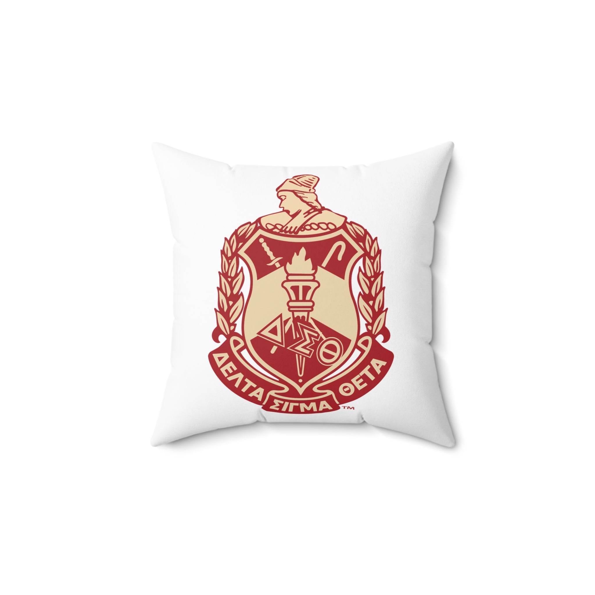 Crest Throw Pillow