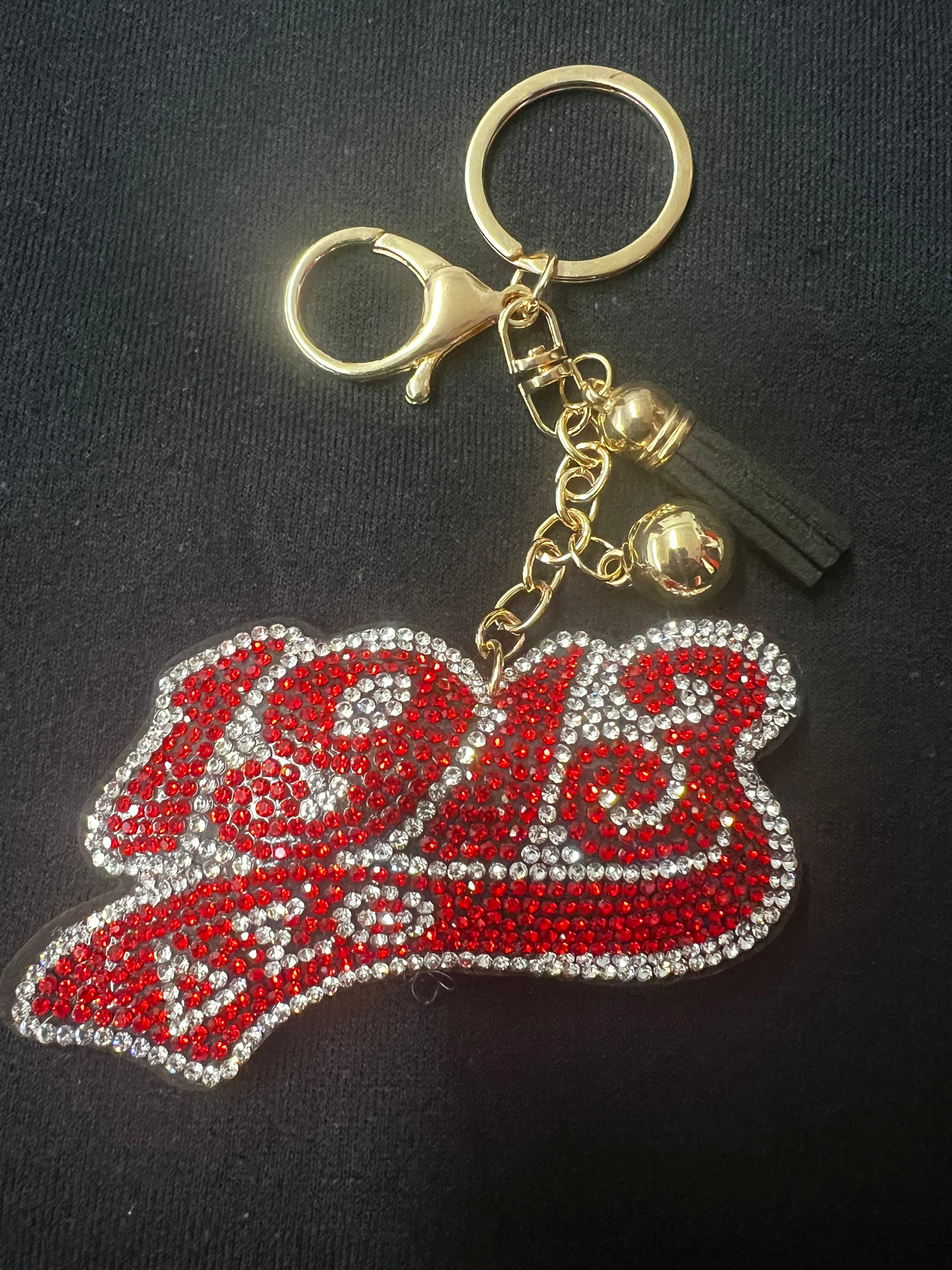 DST Rhinestone 1913 Key Chain