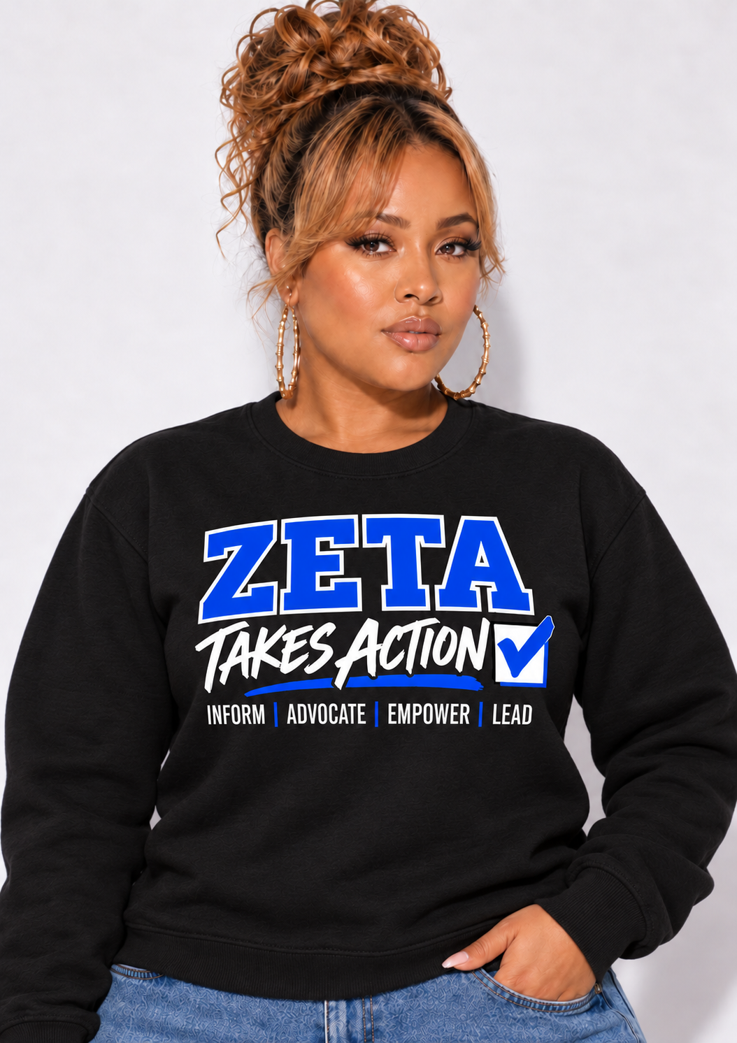 Zeta Take Action - Sweatshirt