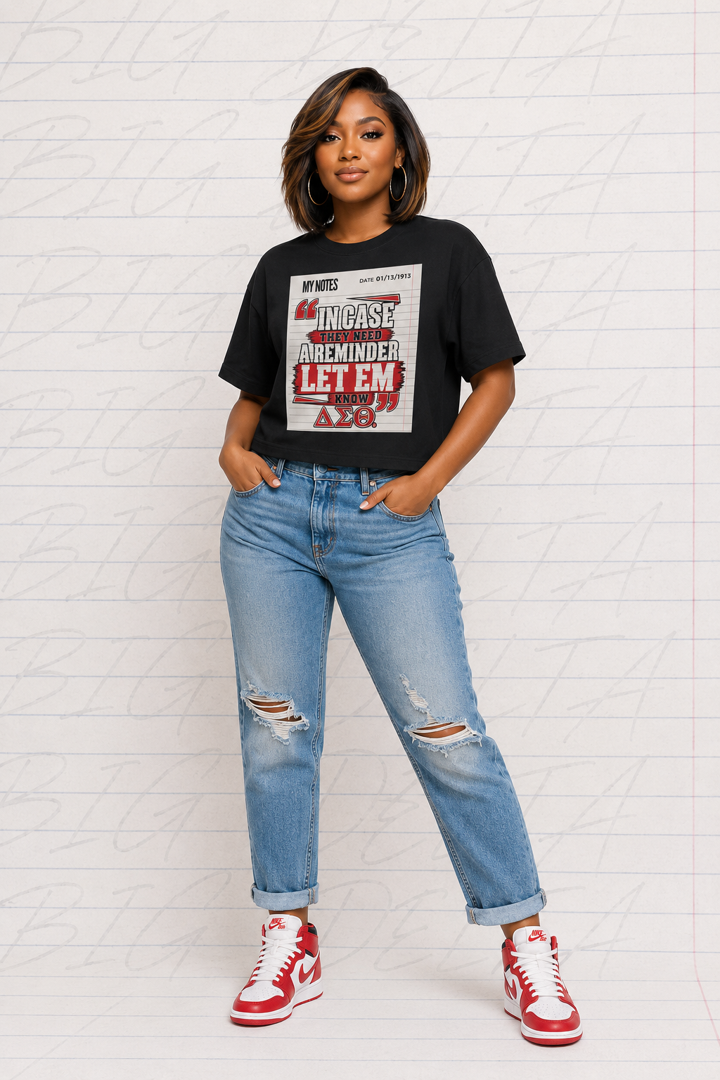 "Let 'Em Know" Women's Boxy Tee