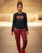 Load image into Gallery viewer, Lounge Set with Long Sleeve Tops &amp; Jogger Pants with Pockets - DST

