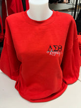 Load image into Gallery viewer, DST LEGACY Sweatshirt with embroidered Greek letters
