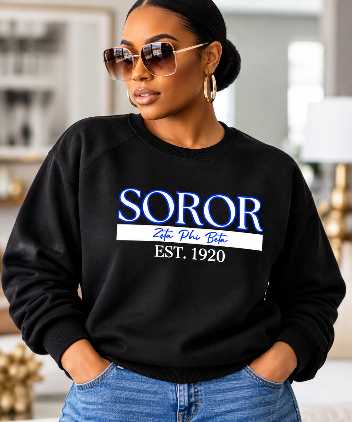 SOROR ZETA Sweatshirt – EST. 1920