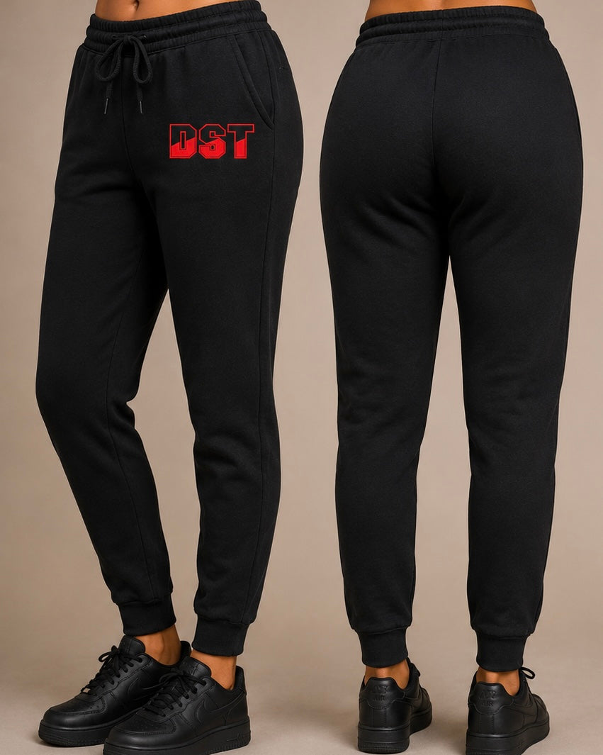 BLACK JOGGER SWEAT PANTS with DST