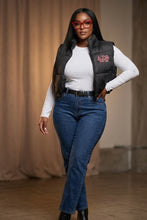 Load image into Gallery viewer, DST Puffer Vest- Cropped
