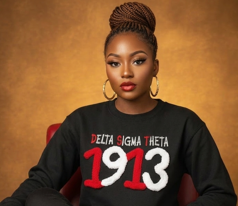 Yarn Embroidered 1913 - Sweatshirt