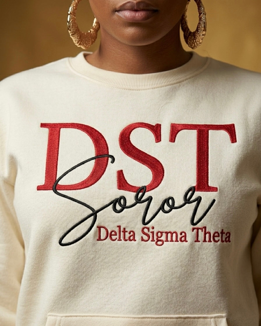 DST Soror Embroidery