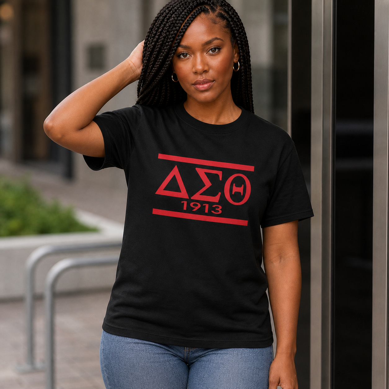 Greek letters w/1913 - T-Shirt