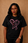 Breast Cancer Heart Awareness T-Shirt