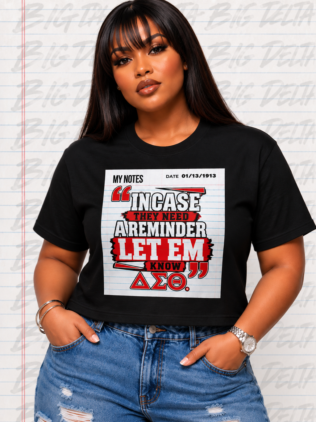 "Let 'Em Know" Women's Boxy Tee