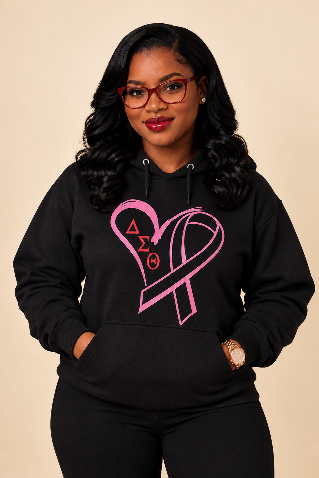 Breast Cancer Awareness: From The Heart Hoodie
