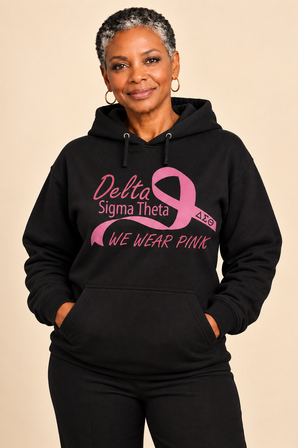 Breast Cancer Awareness: Delta’s Wear Pink Hoodie
