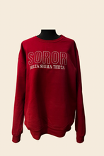 Load image into Gallery viewer, DST Embroidery “SOROR” Sweatshirt

