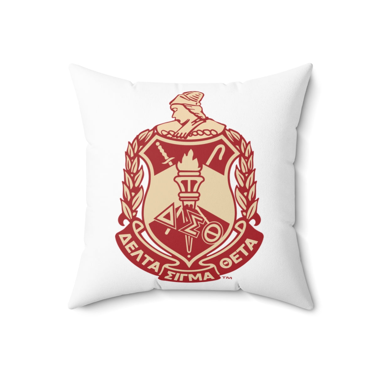Crest Throw Pillow