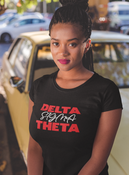 DST Delta Sigma Theta in Script