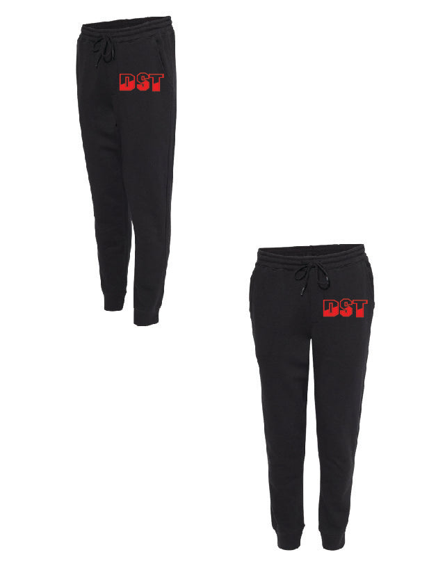 BLACK JOGGER SWEAT PANTS with DST