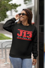 Load image into Gallery viewer, DST J13 Sweatshirt w/white script DST
