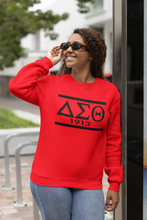 Load image into Gallery viewer, DST Sweatshirt Greek letters  w/1913
