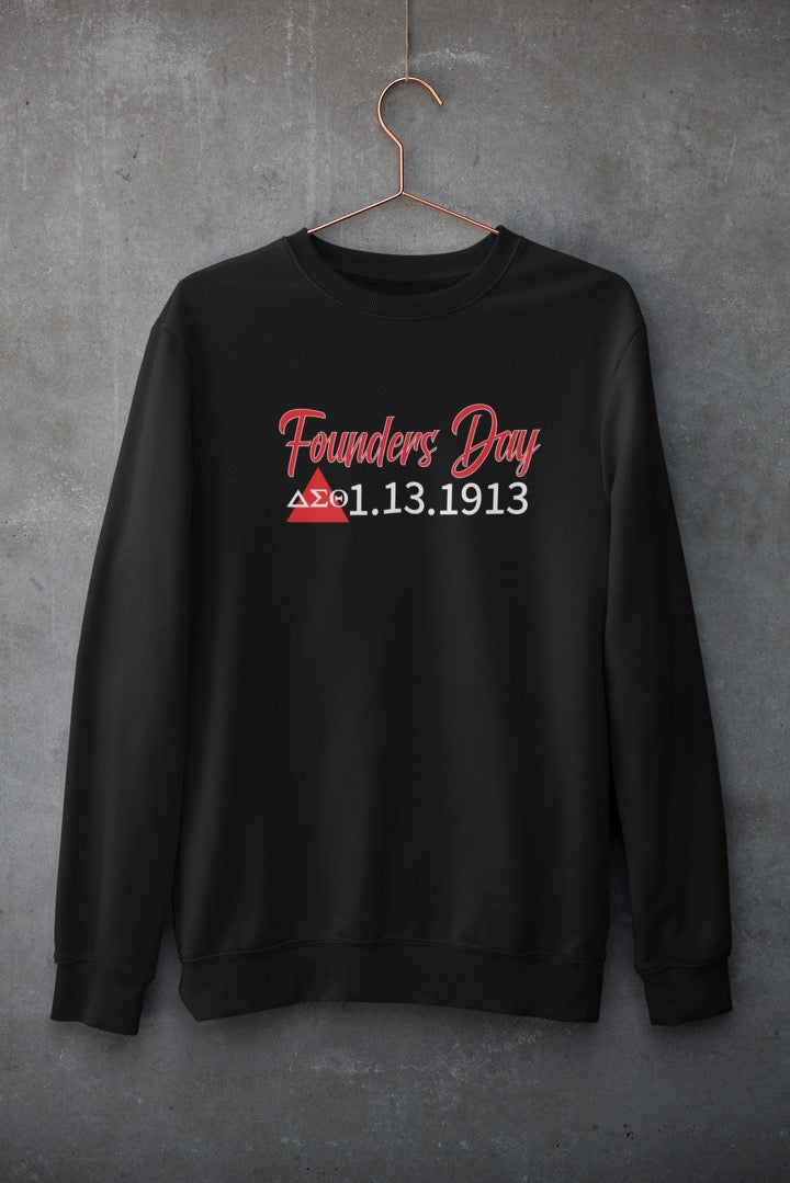 DST Founder Day 1913 Black Sweatshirt