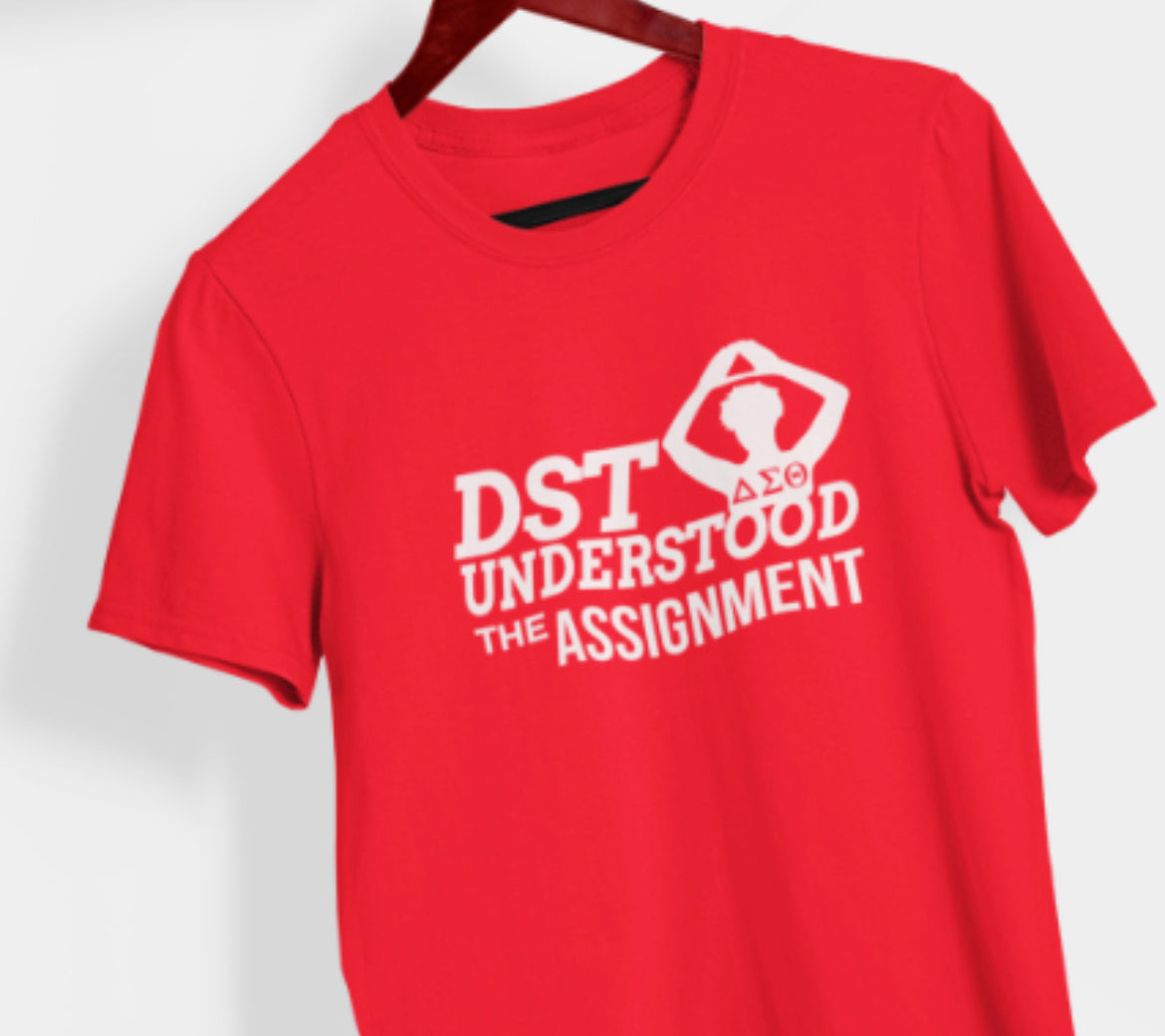 DST UNDERSTOOD THE ASSIGNMENT TEE SHIRT