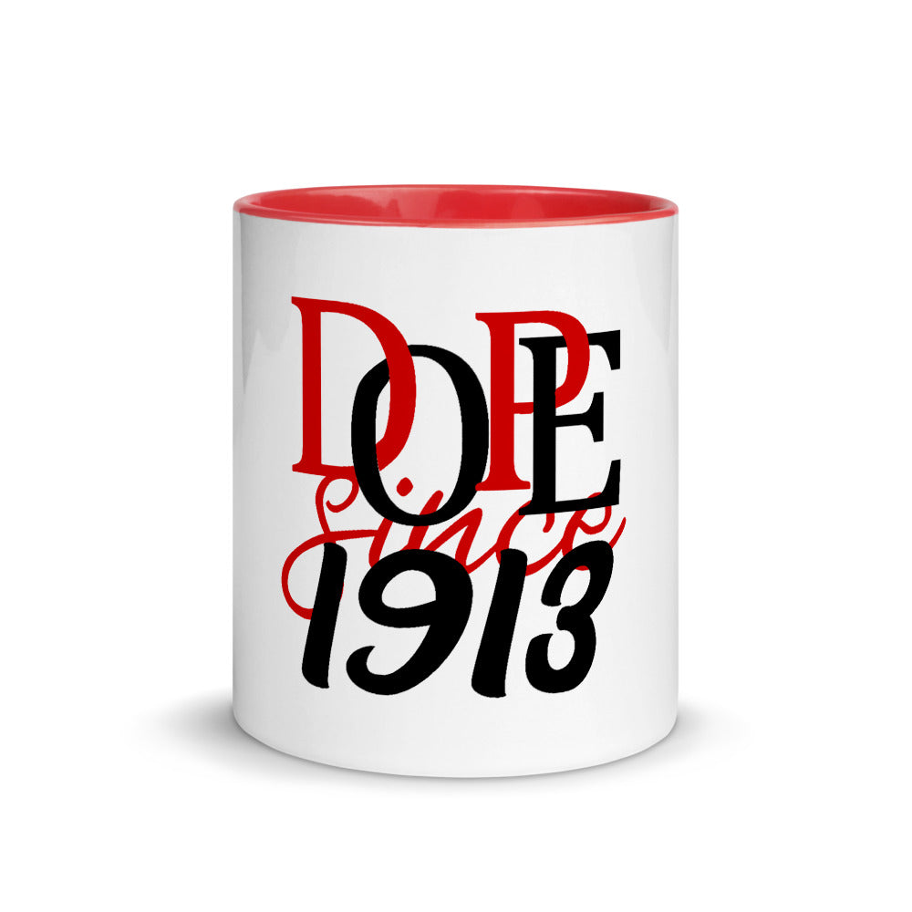 Dope since 1913 Mug with Color Inside