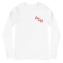 Load image into Gallery viewer, Embroidered Long Sleeve Tee with Letters
