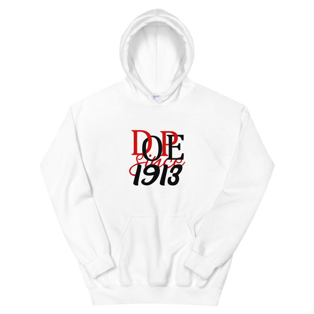 Dope Since Hoodie with Letters on the Back