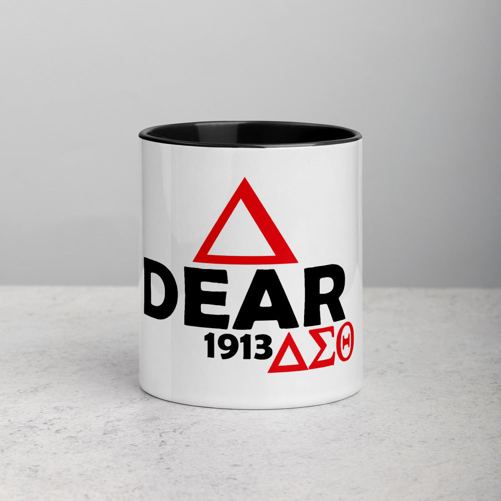 Delta Dear Mug with Color Inside
