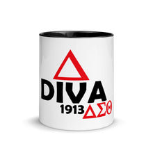 Load image into Gallery viewer, DST Diva Mug with Color Inside
